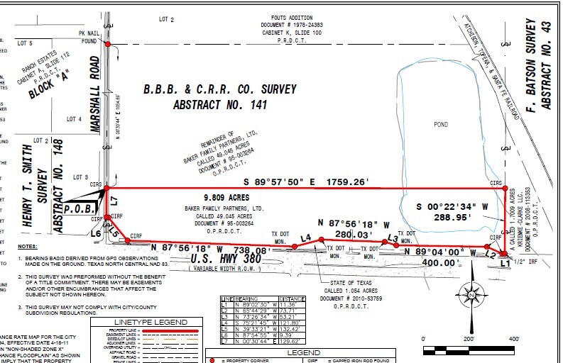 Primary Photo Of 3000 Highway 380, Denton Land For Sale