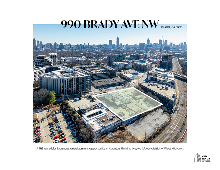 Primary Photo Of 990 Brady Ave NW, Atlanta Land For Sale