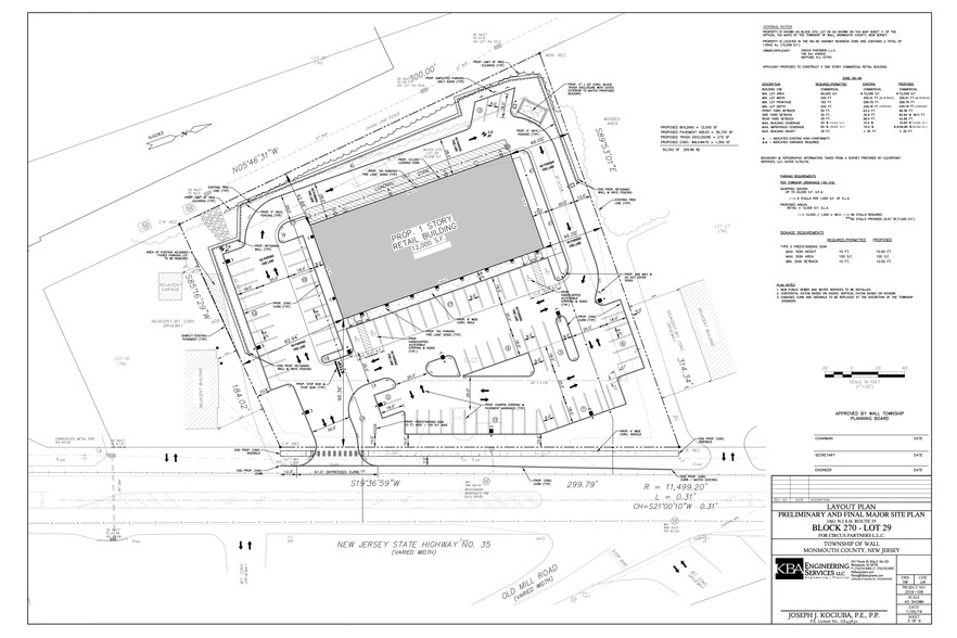 More Photos Of 1861 State Route 35, Wall Township Freestanding For Lease