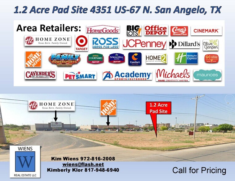 More Photos Of 4349 Houston Harte expy, San Angelo Land For Lease