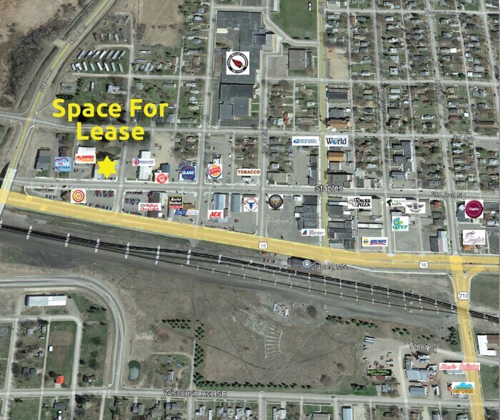 More Photos Of 101 2nd Ave NW ave, Staples Office For Lease