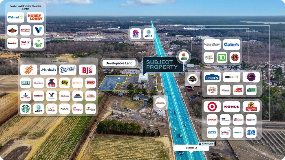 More Photos Of 3403 S Delsea Dr, Vineland Freestanding For Sale