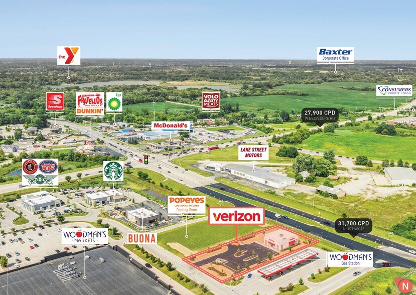 More Photos Of 31450 US 12 Hwy, Lakemoor Freestanding For Sale