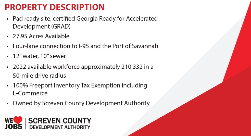 More Photos Of Industrial Park Rd, Sylvania Land For Sale