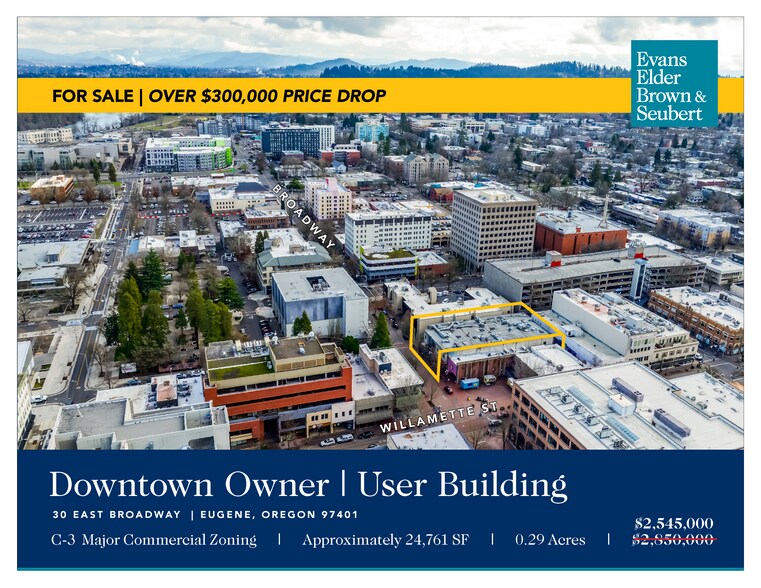 More Photos Of 30 E Broadway, Eugene Office For Sale