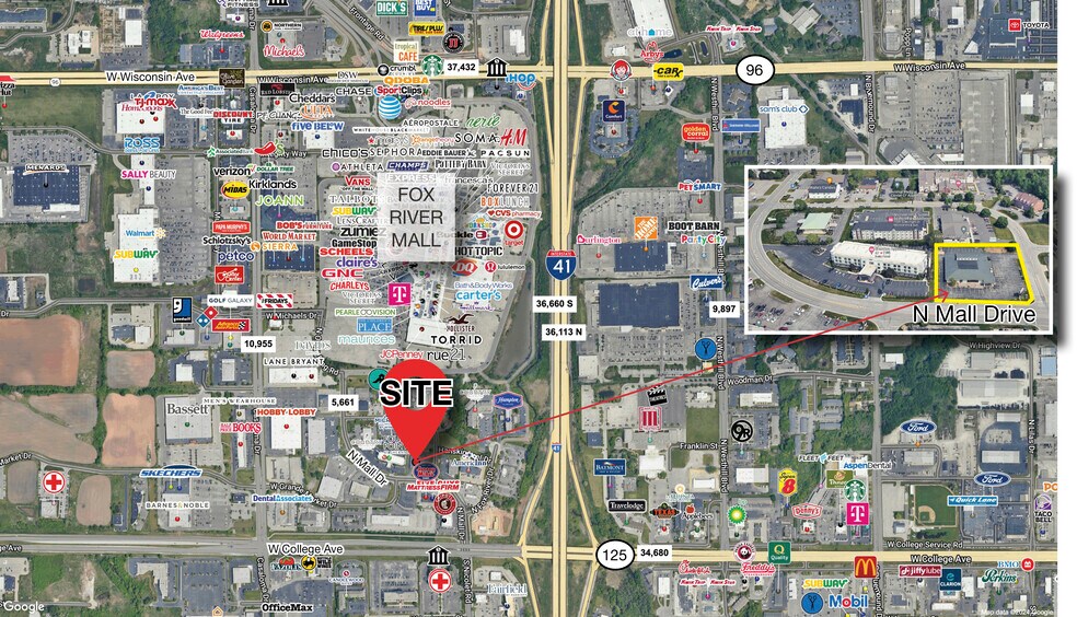 More Photos Of 200 N Mall Dr, Appleton General Retail For Lease