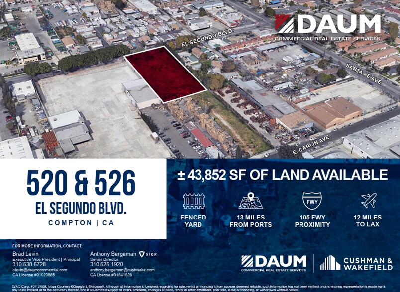 More Photos Of , Compton Land For Sale