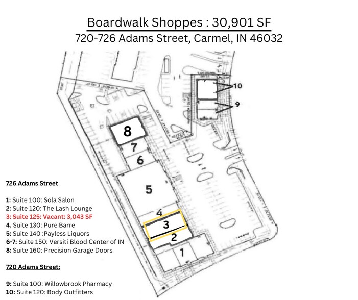 More Photos Of 726 Carmel Dr, Carmel Unknown For Lease