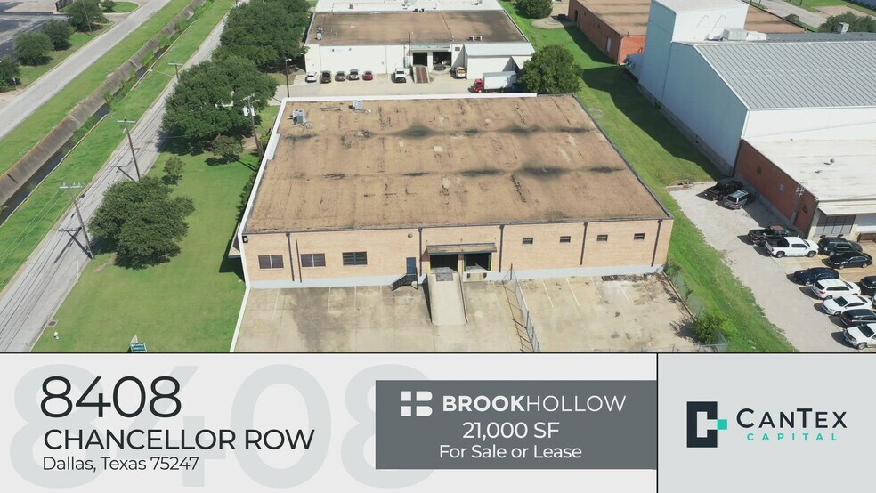 Primary Photo Of 8408 Chancellor Row, Dallas Warehouse For Sale