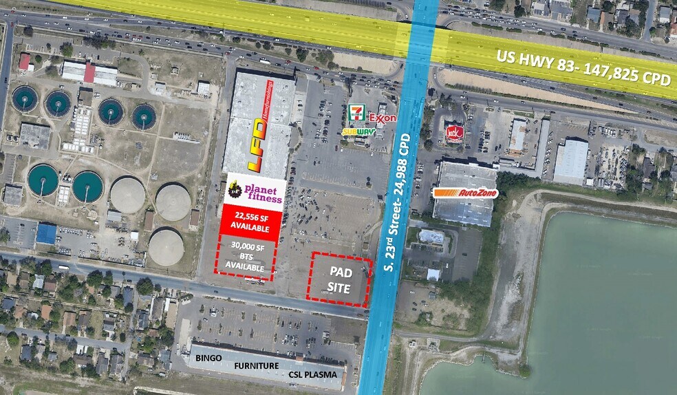 More Photos Of 1606 S 23rd St, McAllen Freestanding For Lease