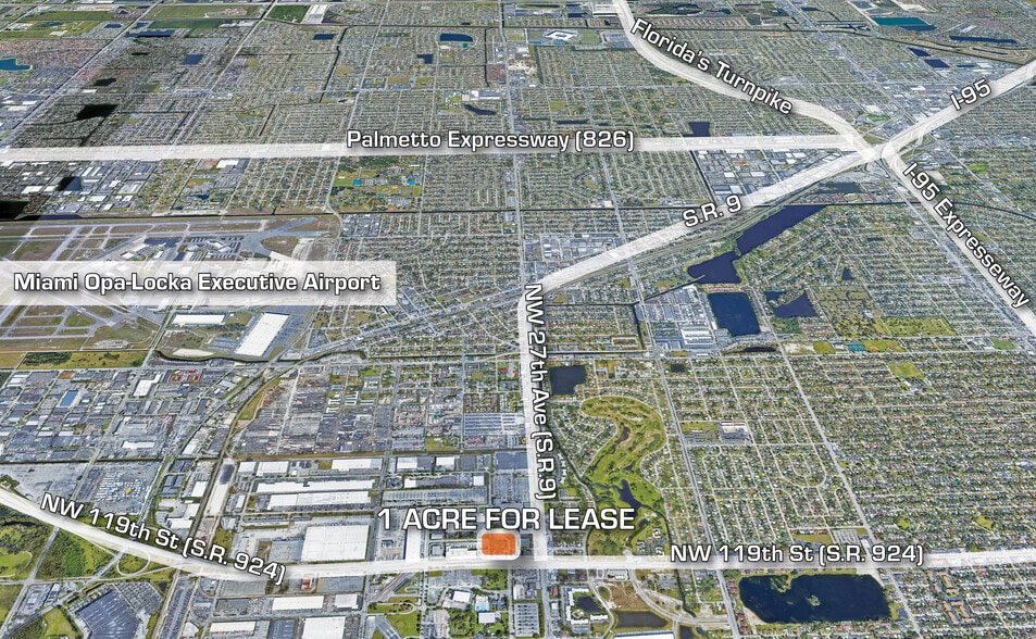 More Photos Of NW 27th Pl & NW 120th Ter, Miami Land For Lease