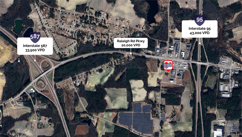 More Photos Of 5442 Lamm Rd, Wilson Storefront For Lease