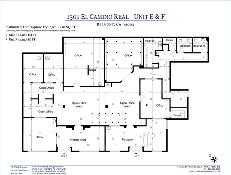 More Photos Of 1501 El Camino Real, Belmont Storefront Retail Office For Lease