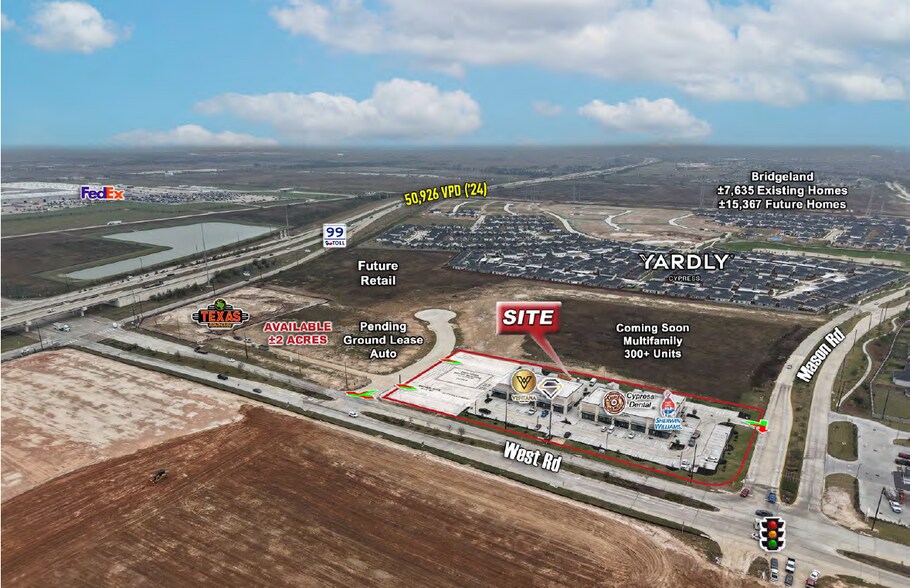 More Photos Of 21910 West Rd, Cypress General Retail For Lease