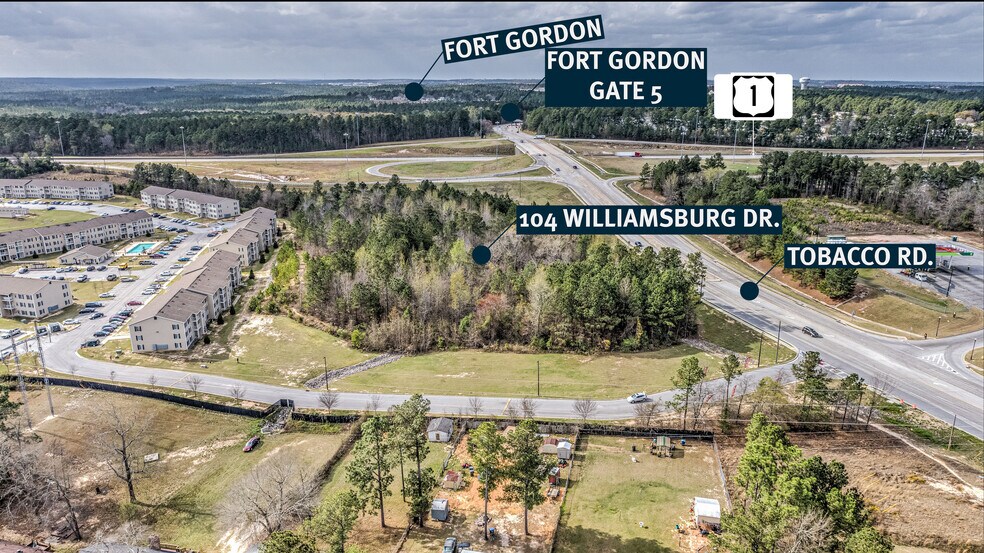 More Photos Of 104 Williamsburg Dr, Hephzibah Land For Sale
