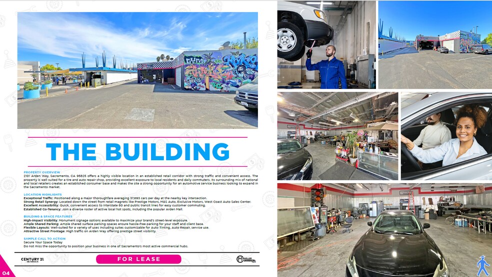 More Photos Of 2101 Arden Way, Sacramento Auto Repair For Lease