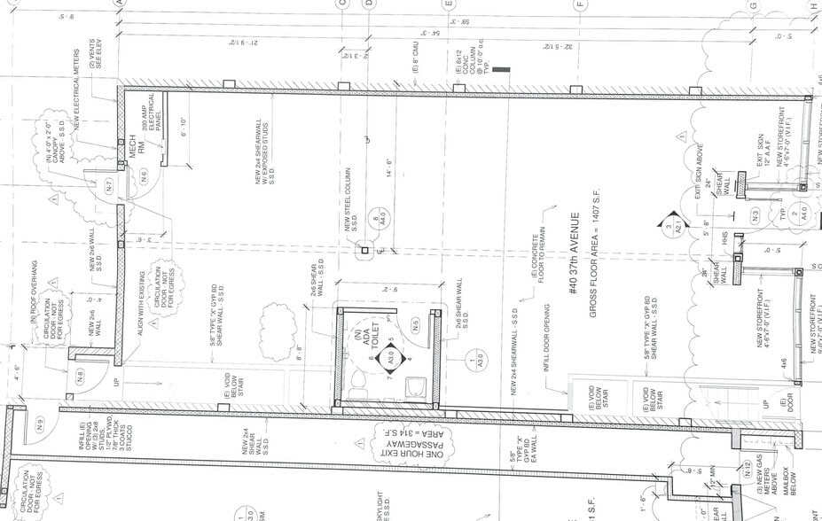 More Photos Of 40-46 37th Ave, San Mateo Storefront Retail Residential For Sale