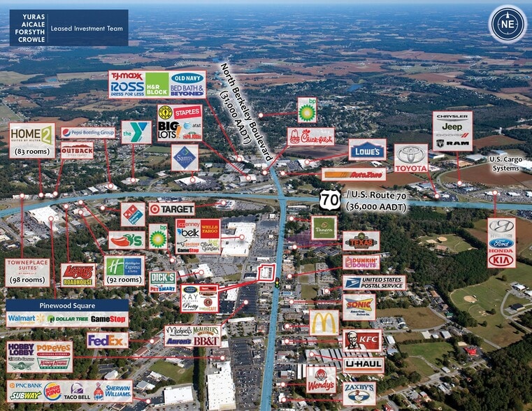 More Photos Of 501 N Berkeley Blvd, Goldsboro Freestanding For Lease