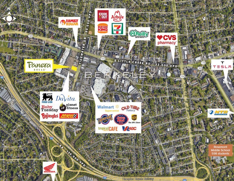 More Photos Of 7701 Tidewater Dr, Norfolk General Retail For Sale