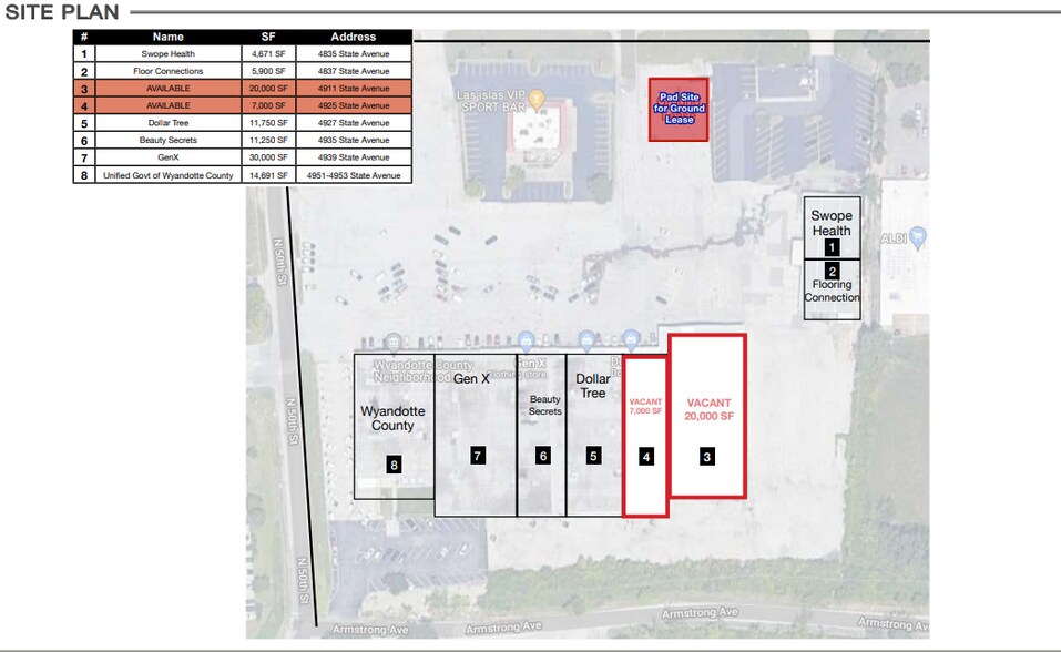 More Photos Of 4911-4953 State Ave, Kansas City General Retail For Lease