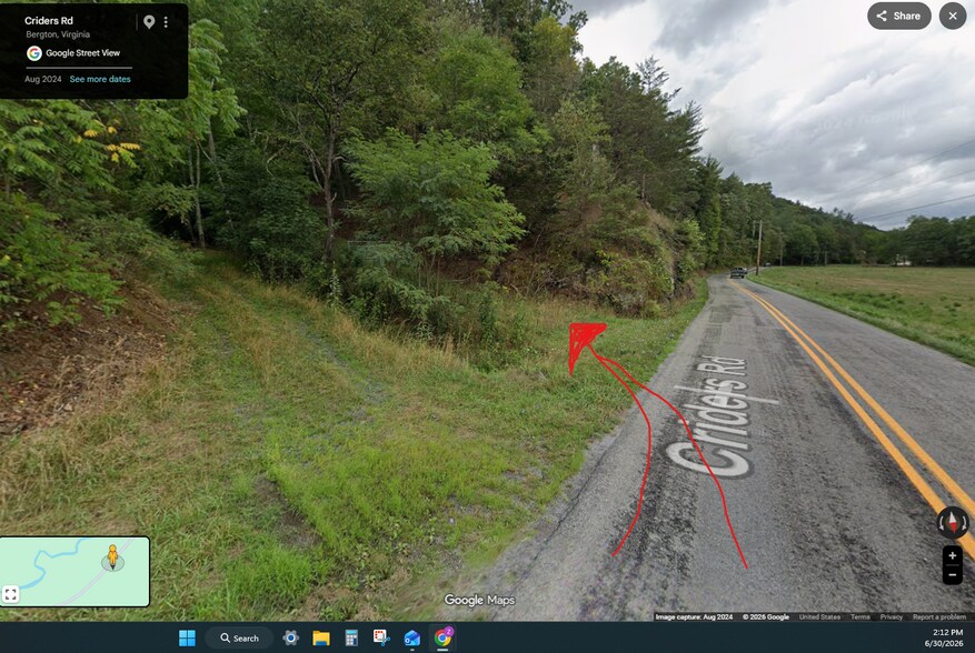 More Photos Of tbd Criders rd, Bergton Land For Sale