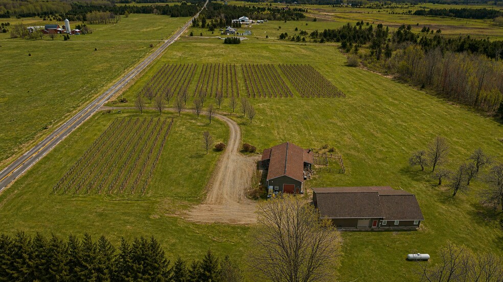 More Photos Of 8370 Lakeview Rd, Alanson Winery Vineyard For Sale