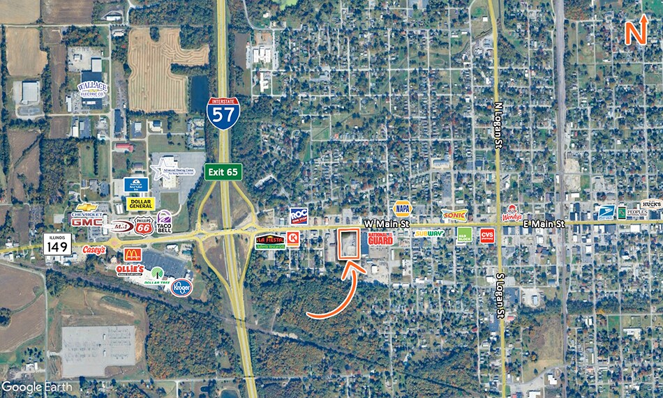 More Photos Of 1001 Main st, West Frankfort Land For Sale