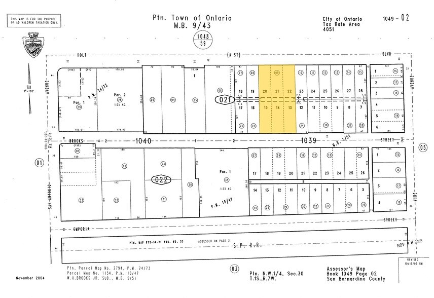 More Photos Of 549 W Holt Blvd, Ontario Land For Sale