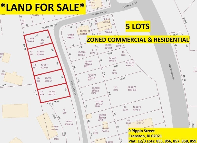 More Photos Of 0 Atwood Ave, Cranston Land For Lease