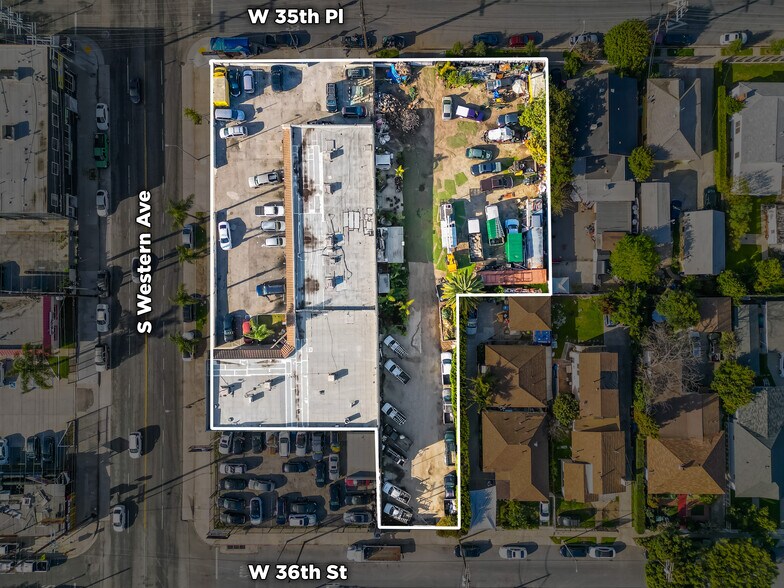 Primary Photo Of 3550 S Western Ave, Los Angeles General Retail For Sale