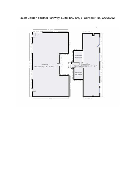 More Photos Of 4659 Golden Foothill Pky, El Dorado Hills Flex For Sale