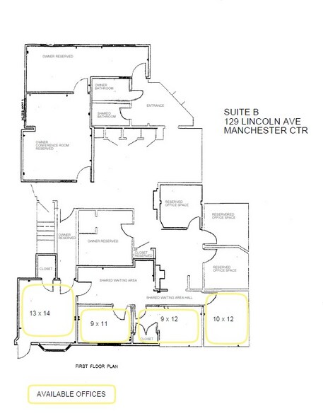 More Photos Of 129 Lincoln Ave, Manchester Center Office Residential For Lease