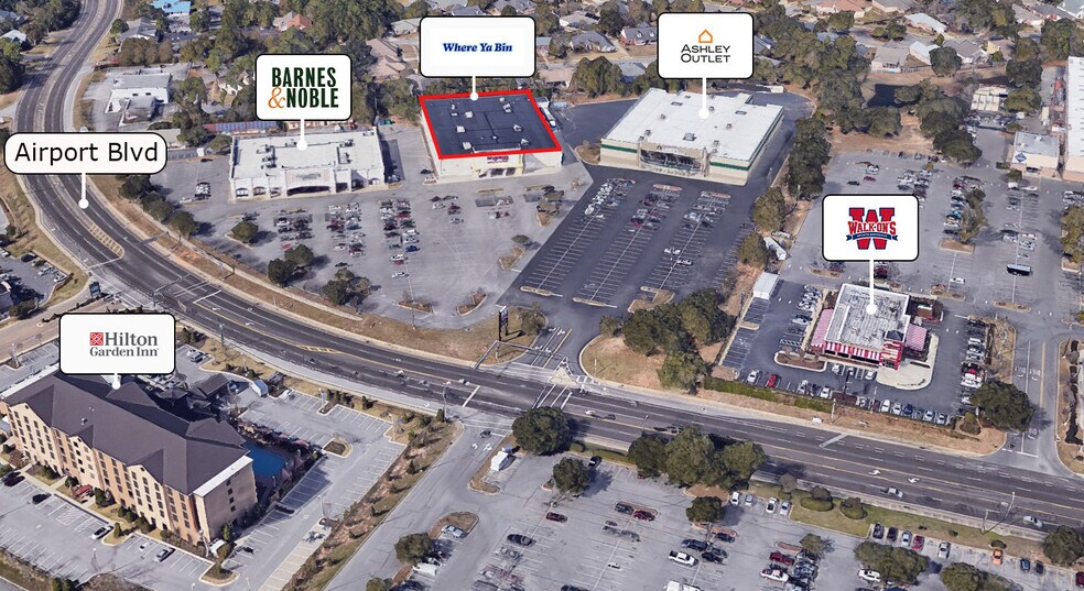 More Photos Of 1210 Airport Blvd, Pensacola Freestanding For Lease