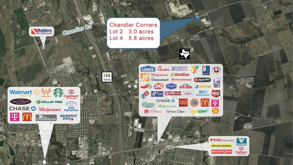 More Photos Of Chandler Rd @ FM 1660, Hutto Land For Sale