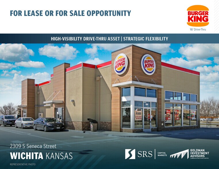 Primary Photo Of 2309 S Seneca St, Wichita Fast Food For Sale