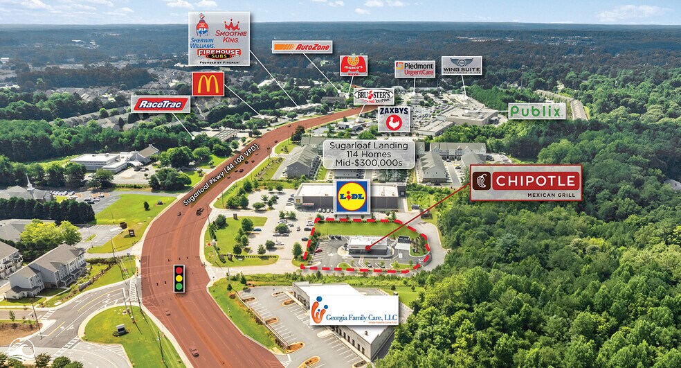 More Photos Of 3530 Sugarloaf Pky, Lawrenceville Fast Food For Sale