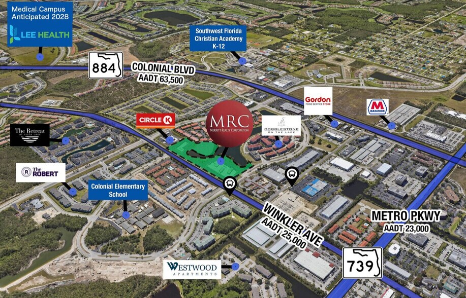 Primary Photo Of 3320 Winkler Ave, Fort Myers Land For Sale