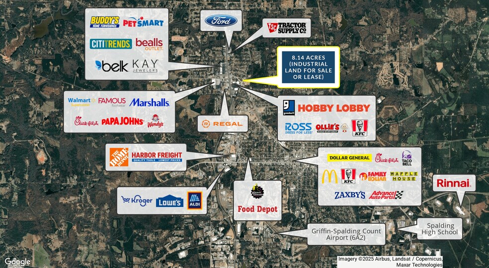 More Photos Of 1524 Old Atlanta Rd, Griffin Land For Sale