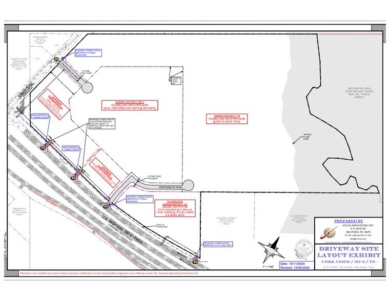 More Photos Of Ensign Road & Hwy 287, Ennis Land For Sale