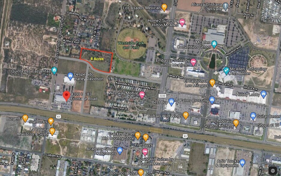 More Photos Of Kennedy & Ware Road, McAllen Land For Sale