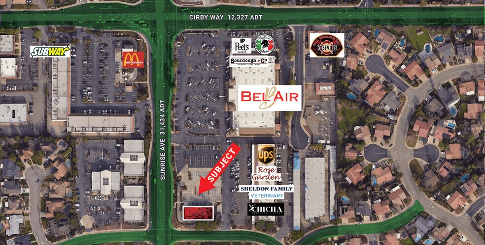More Photos Of 1089 Sunrise Ave, Roseville Fast Food For Lease