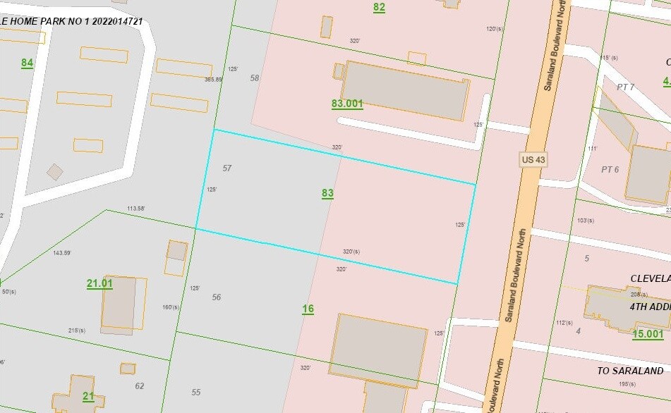 Primary Photo Of 315 Highway 43, Saraland Land For Sale