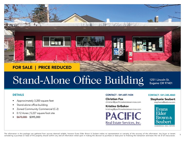 More Photos Of 1251 Lincoln St, Eugene Loft Creative Space For Sale