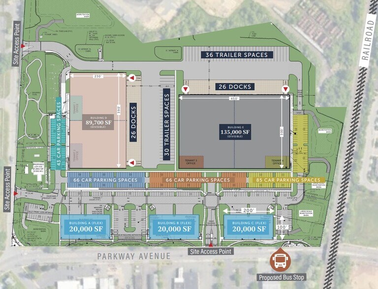 Primary Photo Of 1500 Parkway Ave, Ewing Township Light Distribution For Sale