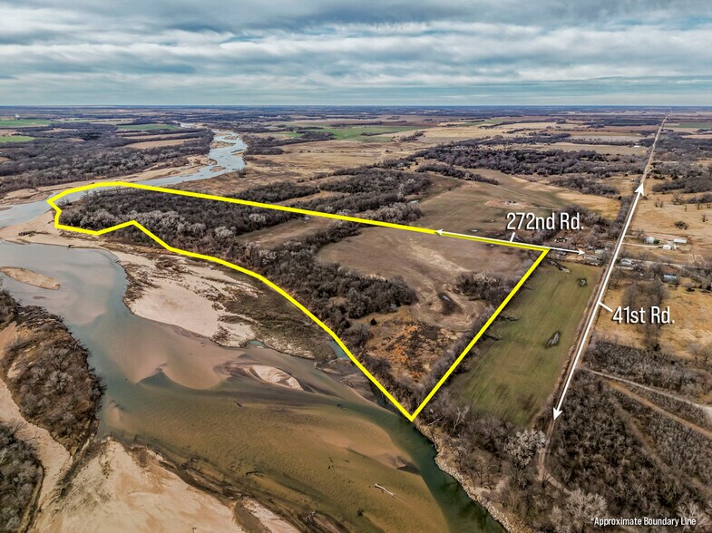 Primary Photo Of 79+/- Acres on 272nd Rd. Rd @ 41st Rd, Arkansas City Land For Sale