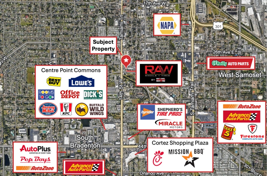 More Photos Of 1240 30th Ave W, Bradenton Land For Lease