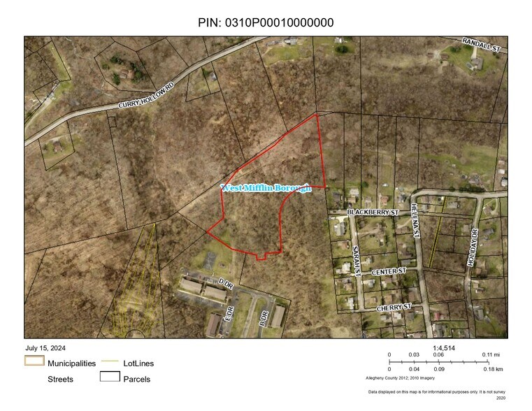 More Photos Of 0 Lebanon School Road, West Mifflin Land For Sale