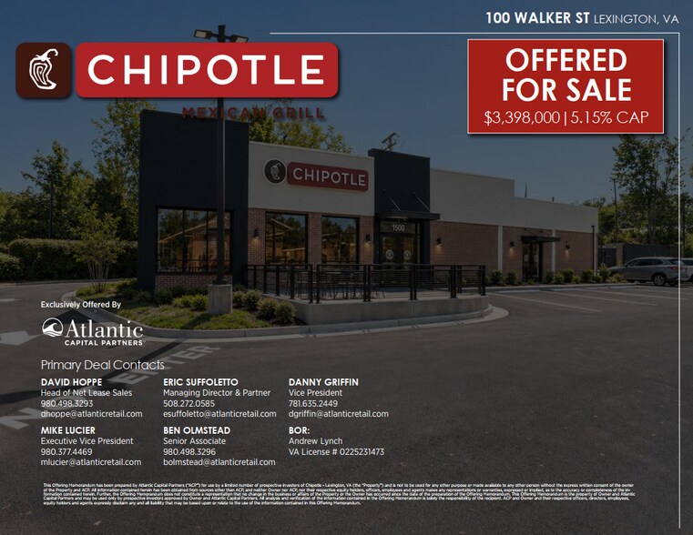 More Photos Of 100 Walker St, Lexington Fast Food For Sale