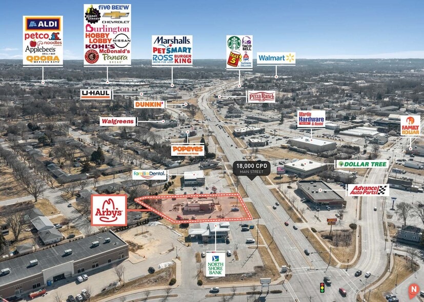 More Photos Of 1911 Main St, Green Bay Fast Food For Sale