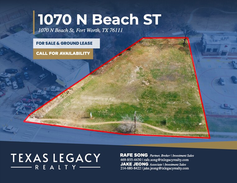 Primary Photo Of 1070 Beach st, Fort Worth Land For Lease